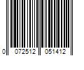 Barcode Image for UPC code 0072512051412