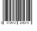 Barcode Image for UPC code 0072512205310