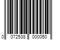 Barcode Image for UPC code 0072538000050