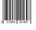 Barcode Image for UPC code 0072554001697. Product Name: 