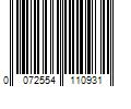 Barcode Image for UPC code 0072554110931