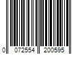 Barcode Image for UPC code 0072554200595