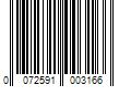 Barcode Image for UPC code 0072591003166