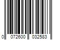 Barcode Image for UPC code 0072600032583