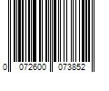 Barcode Image for UPC code 0072600073852