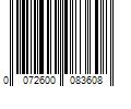 Barcode Image for UPC code 0072600083608