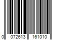 Barcode Image for UPC code 0072613161010