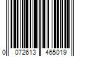 Barcode Image for UPC code 0072613465019