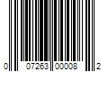 Barcode Image for UPC code 007263000082