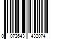 Barcode Image for UPC code 00726434320766