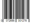 Barcode Image for UPC code 0072655001275