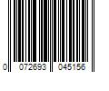 Barcode Image for UPC code 0072693045156