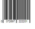 Barcode Image for UPC code 0072697222201