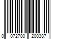 Barcode Image for UPC code 0072700200387