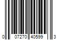 Barcode Image for UPC code 007270405993