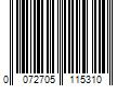 Barcode Image for UPC code 0072705115310