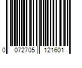 Barcode Image for UPC code 0072705121601