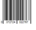 Barcode Image for UPC code 0072724022767