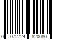 Barcode Image for UPC code 0072724820080