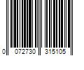 Barcode Image for UPC code 0072730315105