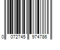 Barcode Image for UPC code 0072745974786