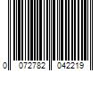 Barcode Image for UPC code 0072782042219