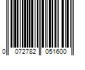 Barcode Image for UPC code 0072782051600