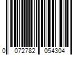 Barcode Image for UPC code 0072782054304