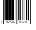 Barcode Image for UPC code 0072782064600