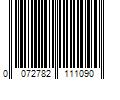 Barcode Image for UPC code 0072782111090