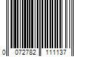 Barcode Image for UPC code 0072782111137