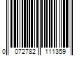 Barcode Image for UPC code 0072782111359