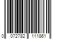 Barcode Image for UPC code 0072782111861