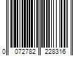 Barcode Image for UPC code 0072782228316