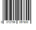 Barcode Image for UPC code 0072799057800