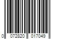 Barcode Image for UPC code 0072820017049