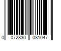 Barcode Image for UPC code 0072830081047