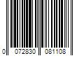 Barcode Image for UPC code 0072830081108