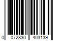 Barcode Image for UPC code 0072830403139