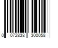 Barcode Image for UPC code 0072838300058