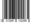 Barcode Image for UPC code 0072867102265