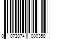 Barcode Image for UPC code 0072874080358