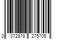 Barcode Image for UPC code 0072878275705