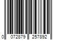 Barcode Image for UPC code 0072879257892