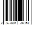 Barcode Image for UPC code 0072879258158