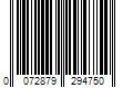 Barcode Image for UPC code 0072879294750