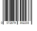 Barcode Image for UPC code 0072879302233