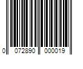 Barcode Image for UPC code 0072890000019