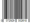 Barcode Image for UPC code 0072929002618