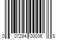 Barcode Image for UPC code 007294000068